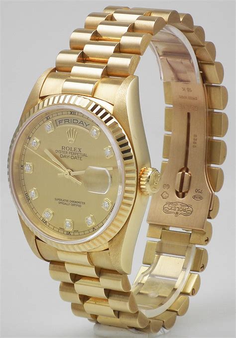 18k rolex oyster perpetual day date 8385|Rolex Oyster day date price.